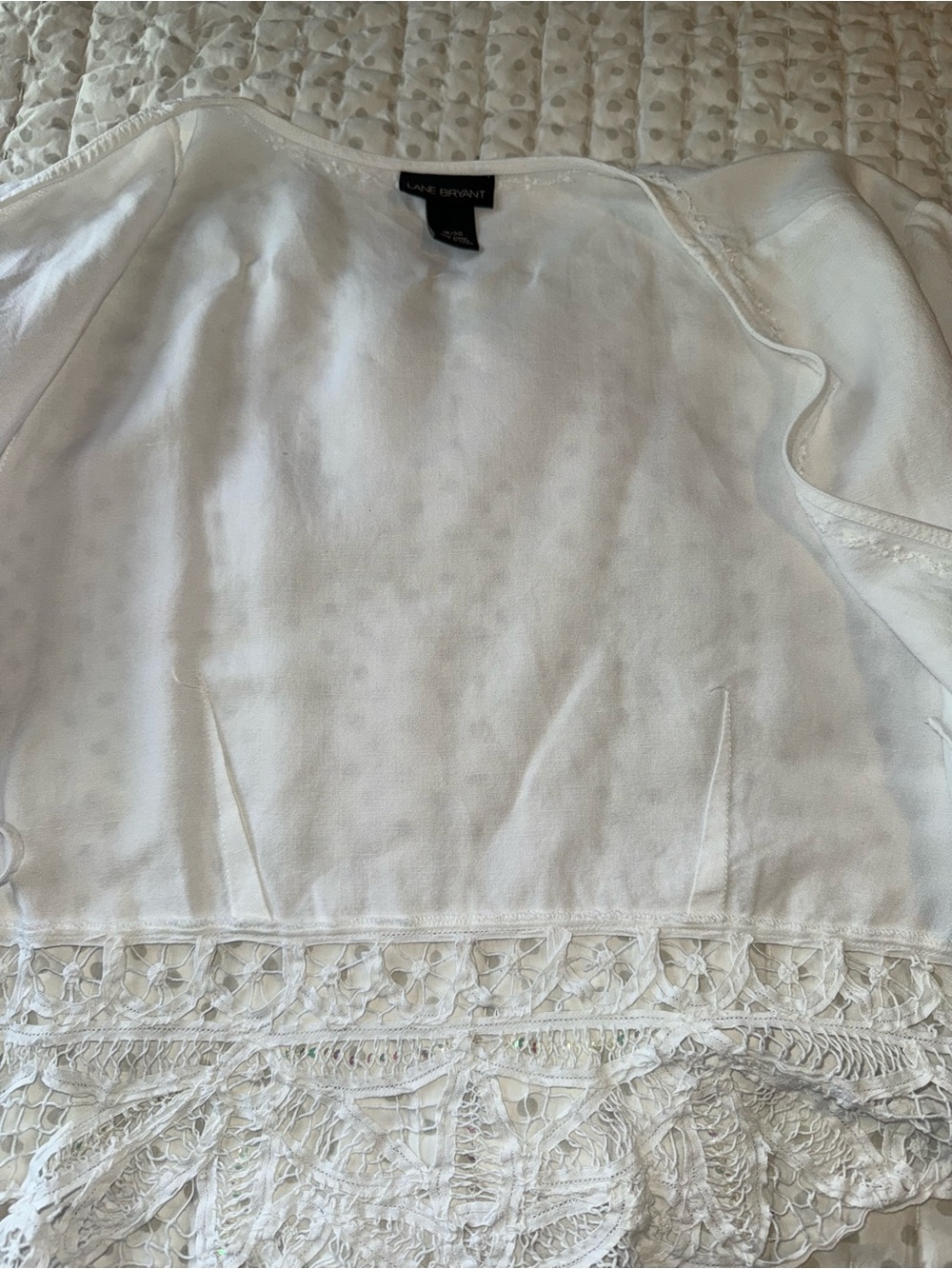 Lane Bryant Tie-Front Cropped Cardigan - Picture 8 of 11